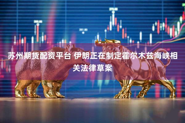 苏州期货配资平台 伊朗正在制定霍尔木兹海峡相关法律草案